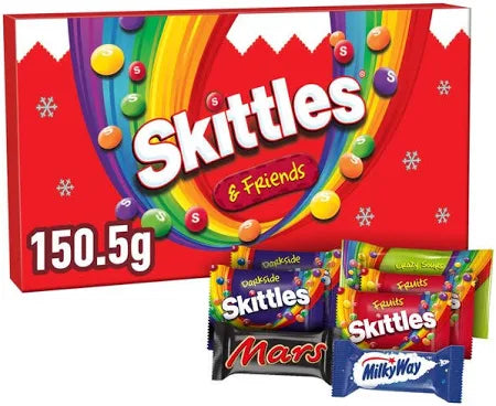 Skittles & Friends Sweets Medium Christmas Selection Box