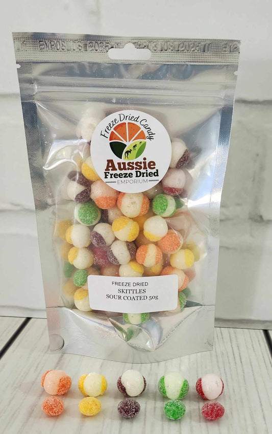 Freeze Dried Sour Skittles 50g