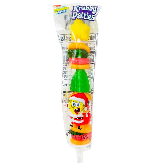 Krabby Patties Candy Kabob