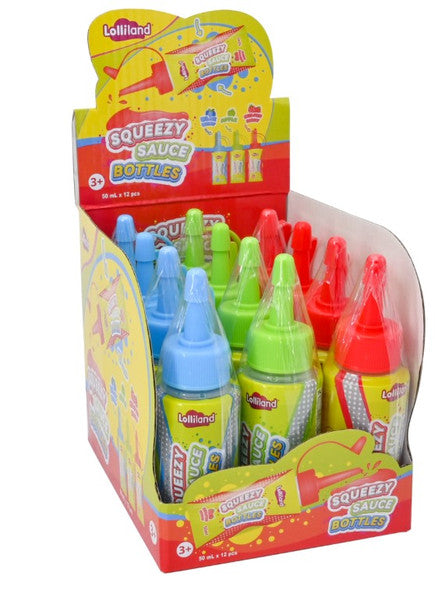 Squeezy Sauce Bottle Candy