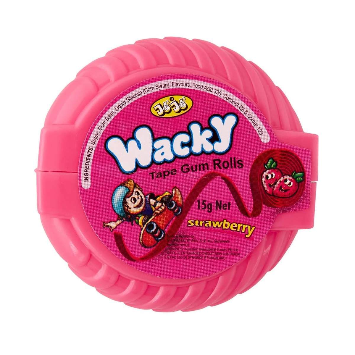 Wacky Tape Bubblegum - Strawberry