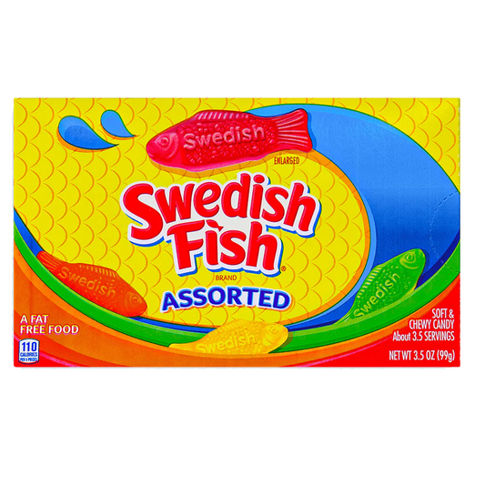 Swedish Fish Assorted Movie Box