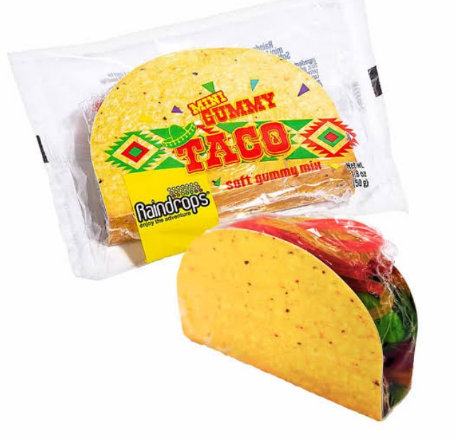 Raindrops Mini Gummy Taco