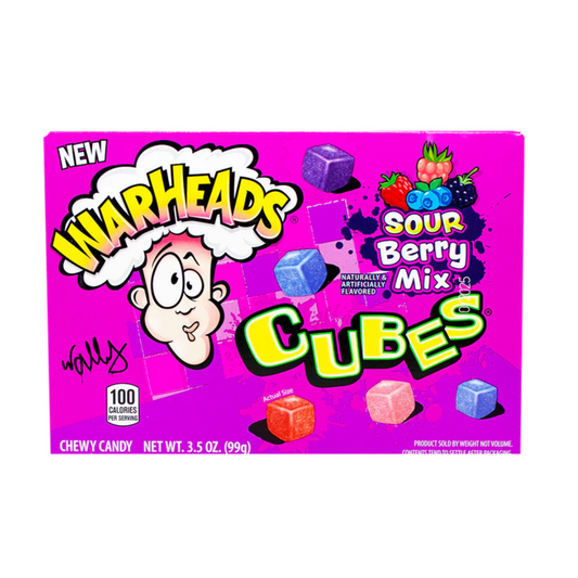 Warheads Berry Cubes Theatre Box 99g